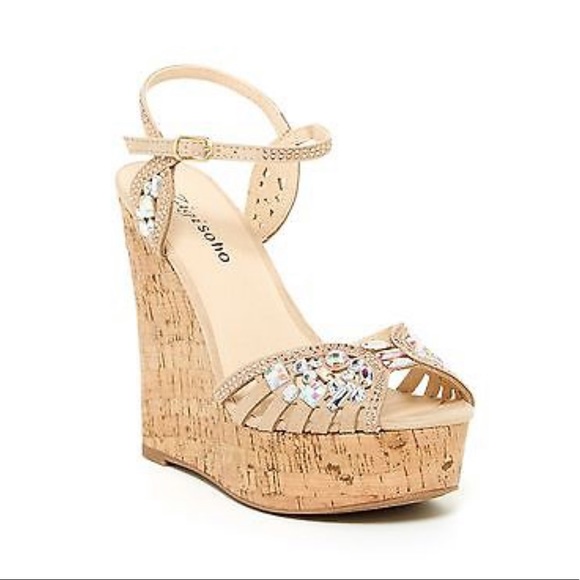 Zigi Soho Shoes - 🔥🔥 Rhinestone Summer wedges 🔥🔥